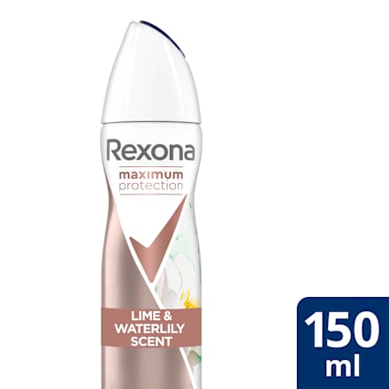 maximum protection Deo Spray Limette und Wasserlilie Rexona