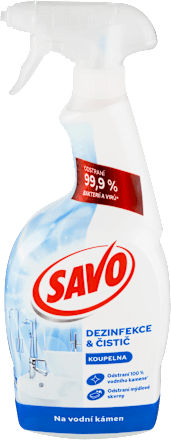 dezinfekční sprej do koupelny SAVO