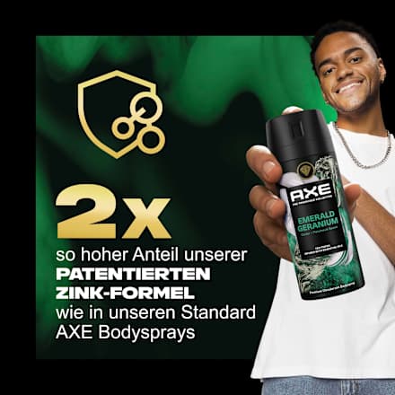 Deospray Emerald Geranium AXE