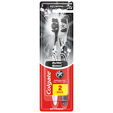 Perie de dinti Max White Charcoal Medium Colgate