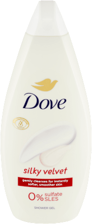 silky velvet sprchový gel  Dove
