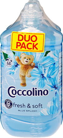 Öblítő Blue Splash duopack 136 mosáshoz Coccolino