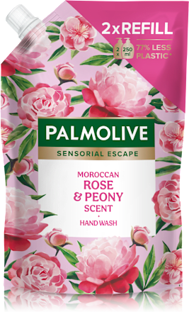 Tekoče milo za roke Rose & Peony, polnilo PALMOLIVE