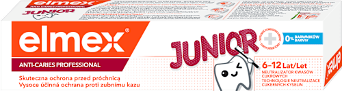 zubní pasta Anti-Caries Professional Junior elmex