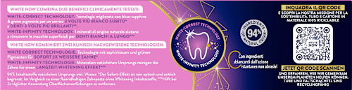Zahnpasta White Now Infinite Gold mentadent