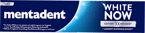 Zahnpasta White Now mentadent