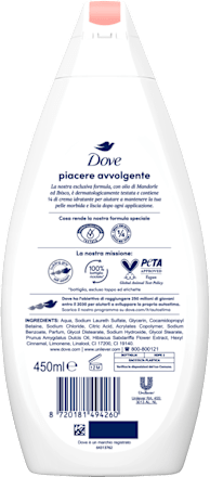 Bagnodoccia piacere avvolgente Dove