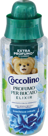 Profumo per bucato elixir freschezza celeste Coccolino