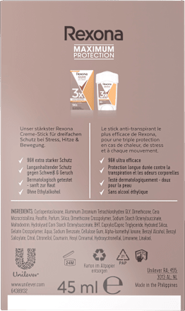 Deocreme Anti-Transpirant Maximum Protection Rexona