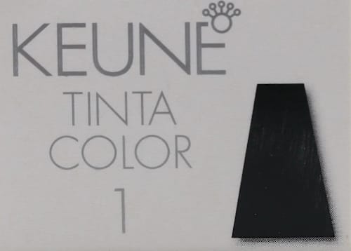 Trajno obstojna barva za lase Tinta Color 1 naravno črna KEUNE