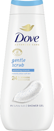 Gel duș Advanced Care Gentle Scrub Dove