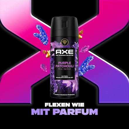 Bodyspray Purple Patchouli Citrus & Oak Scent AXE