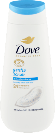 Advanced Care gentle scrub sprchový gel Dove
