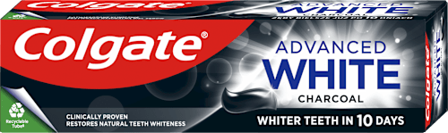 Zubná pasta Advanced White Charcoal Colgate