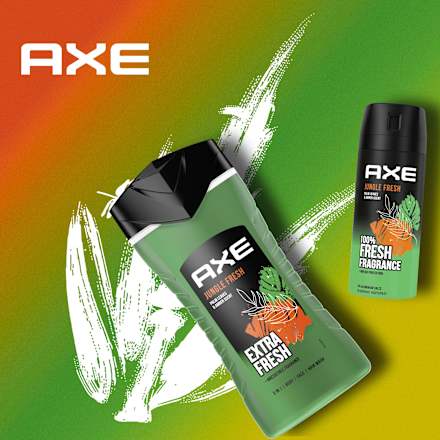 Bodyspray Jungle Fresh Palm Leaves & Amber Scent AXE