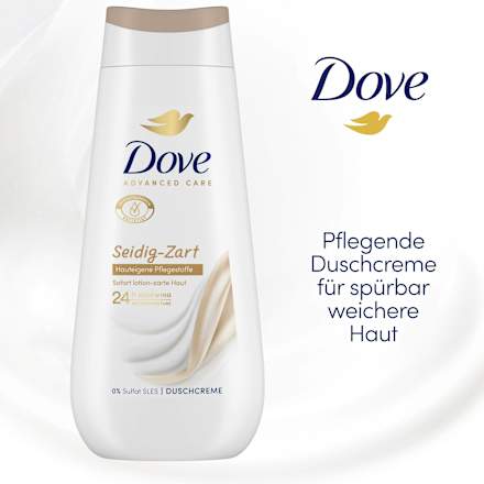 Duschcreme Advanced Care Seidig-Zart Dove