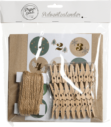 Adventskalender Set mit Tüten  Dekorieren & Einrichten
