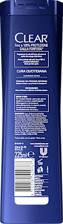 Shampoo uomo anti-forfora cura quotidiana CLEAR Men
