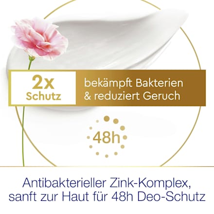Deospray mit Zink Rosenduft Dove