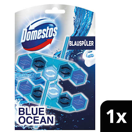 WC-Stein Blauspüler Ocean Domestos