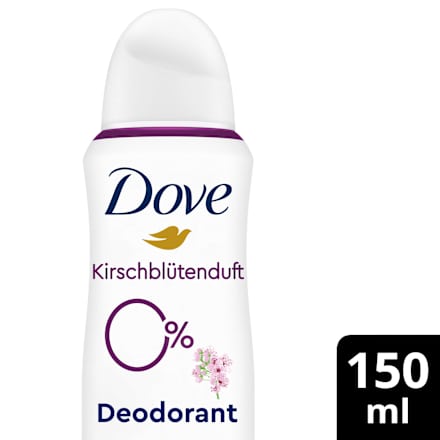 Deospray Zink-Komplex und Kirschblüte Dove
