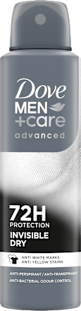 Deodorante spray uomo Advanced Care Invisible Dry Dove MEN+CARE