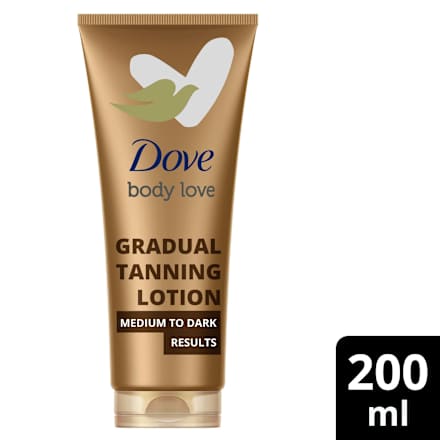 Bodylotion Tanning Medium to Dark Dove