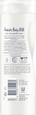 Körpermilch Prebiotic  Dove