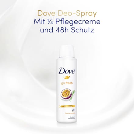 Antitranspirant Deospray Go Fresh Passionfrucht Zitronengras Dove