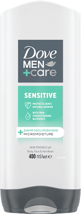 Sensitive gel za tuširanje 3u1 Dove MEN+CARE