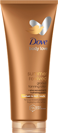 Лосион за тяло с автобронзиращ ефект DermaSpa  Dove