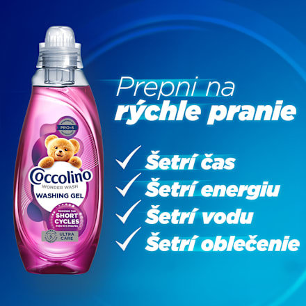 Prací gél Wonder Wash Ultra Care Coccolino