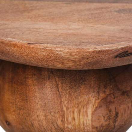 Ablage aus Holz mit Fuß (26x20x10,5cm) keine Marke