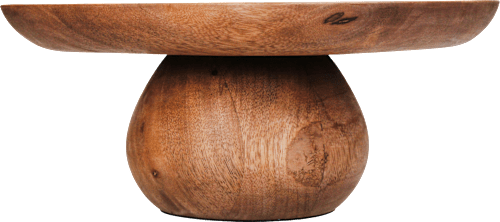 Ablage aus Holz mit Fuß (26x20x10,5cm) keine Marke