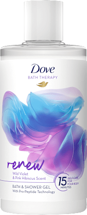 Pena do kúpeľa a sprchovací gél Bath Therapy Renew Dove