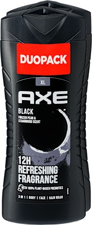 Tusfürdő Black 2x400ml AXE