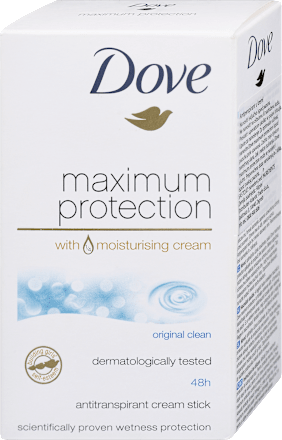 Antiperspirant v kremi maximum protection original clean Dove