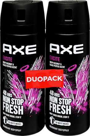 Férfi deo spray Excite 2x150ml AXE