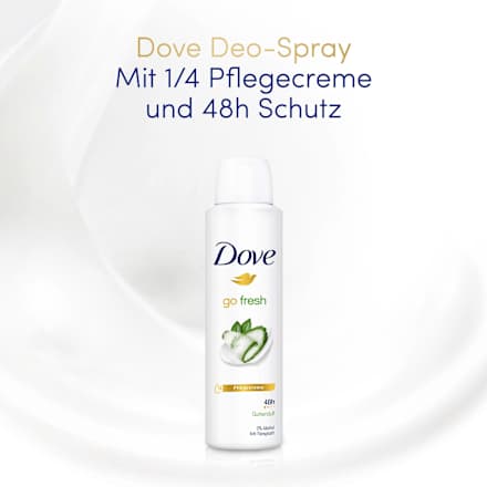 Antitranspirant Deospray Go Fresh Gurkenduft Dove