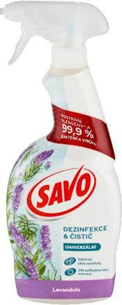 univerzální dezinfekční sprej Levandule SAVO