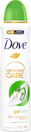 Deodorante spray gofresh cetriolo e tè verde Dove
