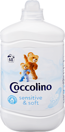 Öblítő koncentrátum Sensitive&Soft 68 mosáshoz Coccolino