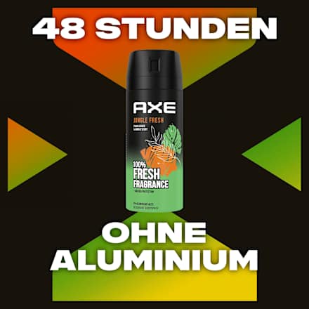 Bodyspray Jungle Fresh Palm Leaves & Amber Scent AXE