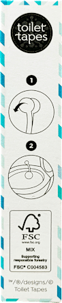 WC-Stein Toilet Block Mystic Marine toilet tapes ECO
