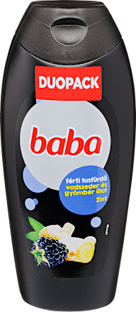 Férfi tusfürdő vadszeder 2x400ml Baba