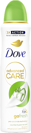 Deodorante spray gofresh cetriolo e tè verde Dove