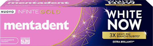 Zahnpasta White Now Infinite Gold mentadent