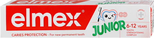Junior pasta za zube, 6-12 godina elmex