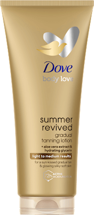 Selbstbräuner Lotion gradual tanning light to medium Dove