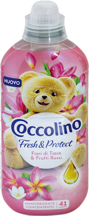 Ammorbidente Fresh & Protect fiori di tiaré e frutti rossi Coccolino